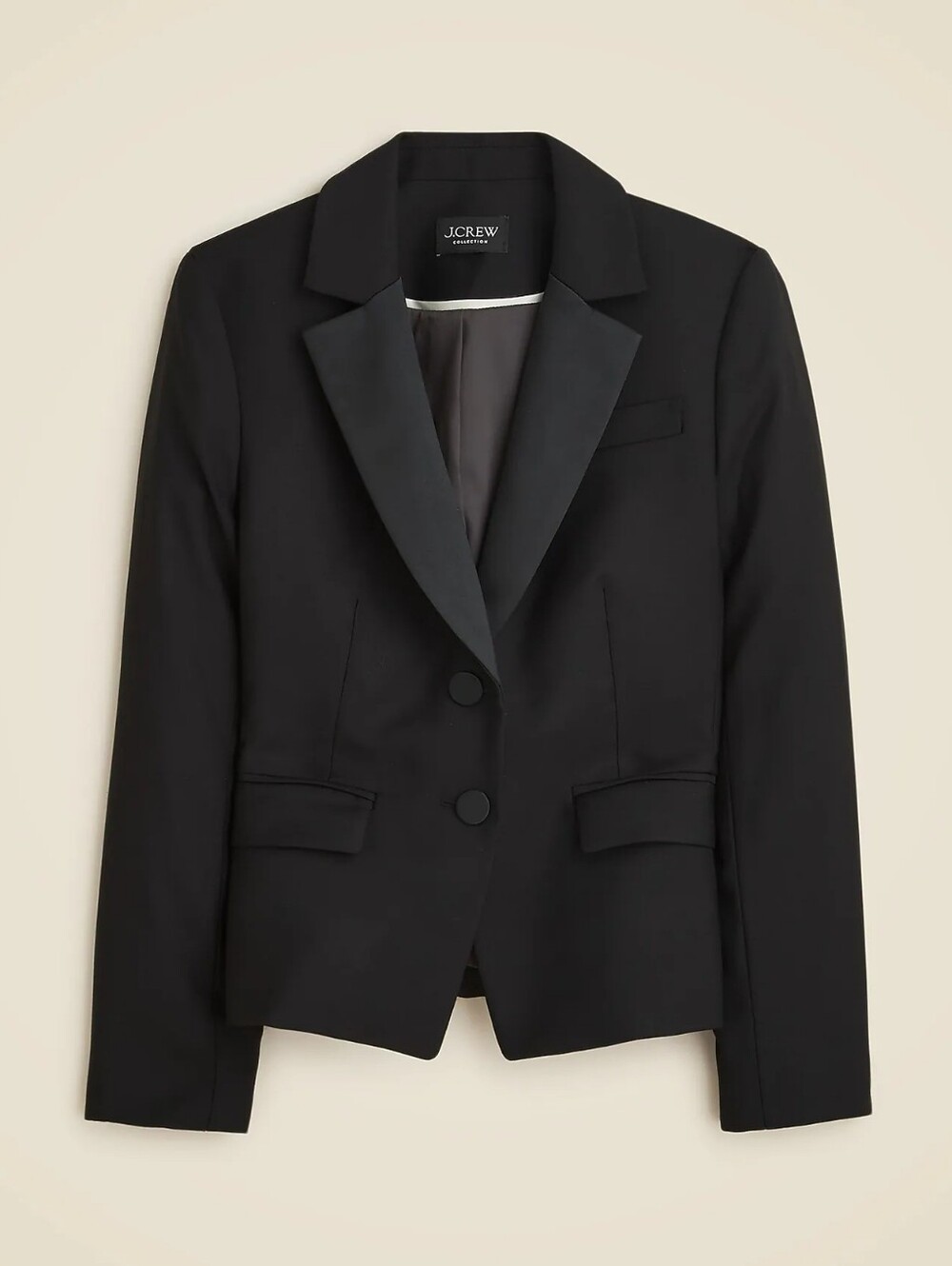J. Crew Collection‎ Shrunken-fit blazer in Italian tuxedo wool